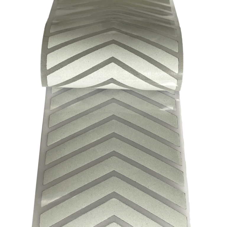 HT6008 FR VChevron Heat Applied Reflective Tape Henderson Textiles